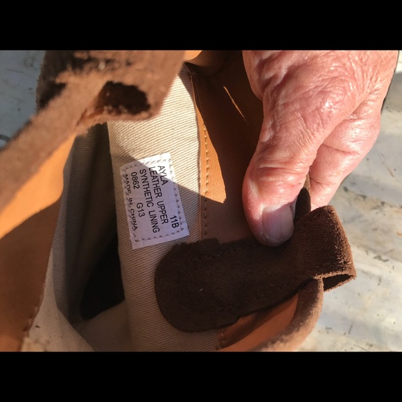 Ralph Lauren Ladies rough out leather boots NeW - Picture 7 of 8